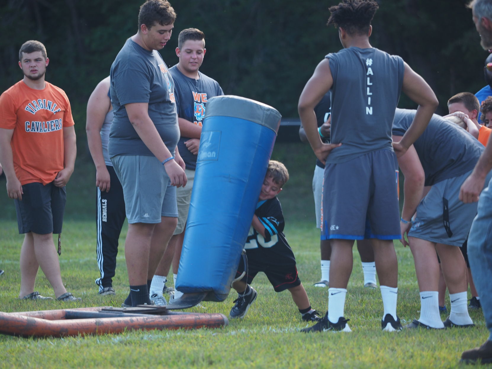 Bassett football camp